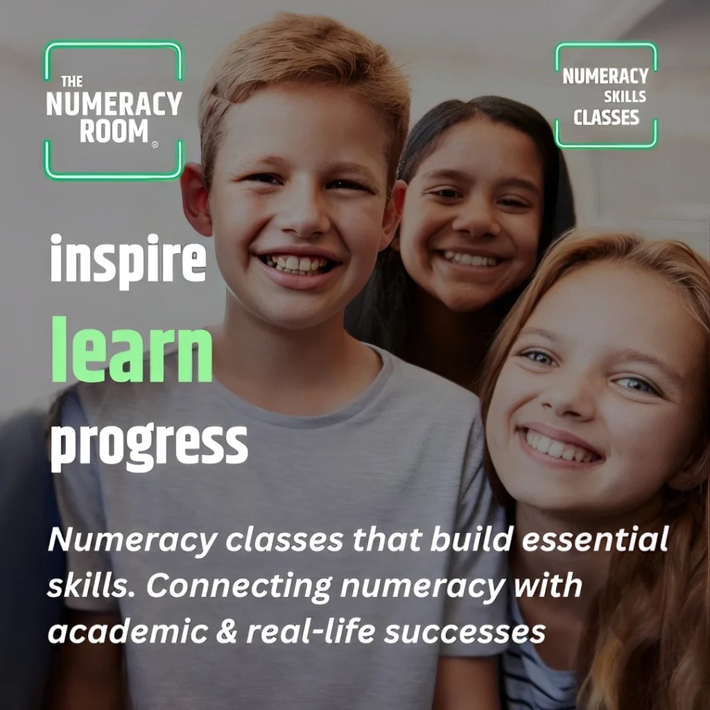 Inspire Learn Progress (Numeracy classes that build essential skills. Connecting numeracy with academic and real life successes) Numeracy Skills Classes